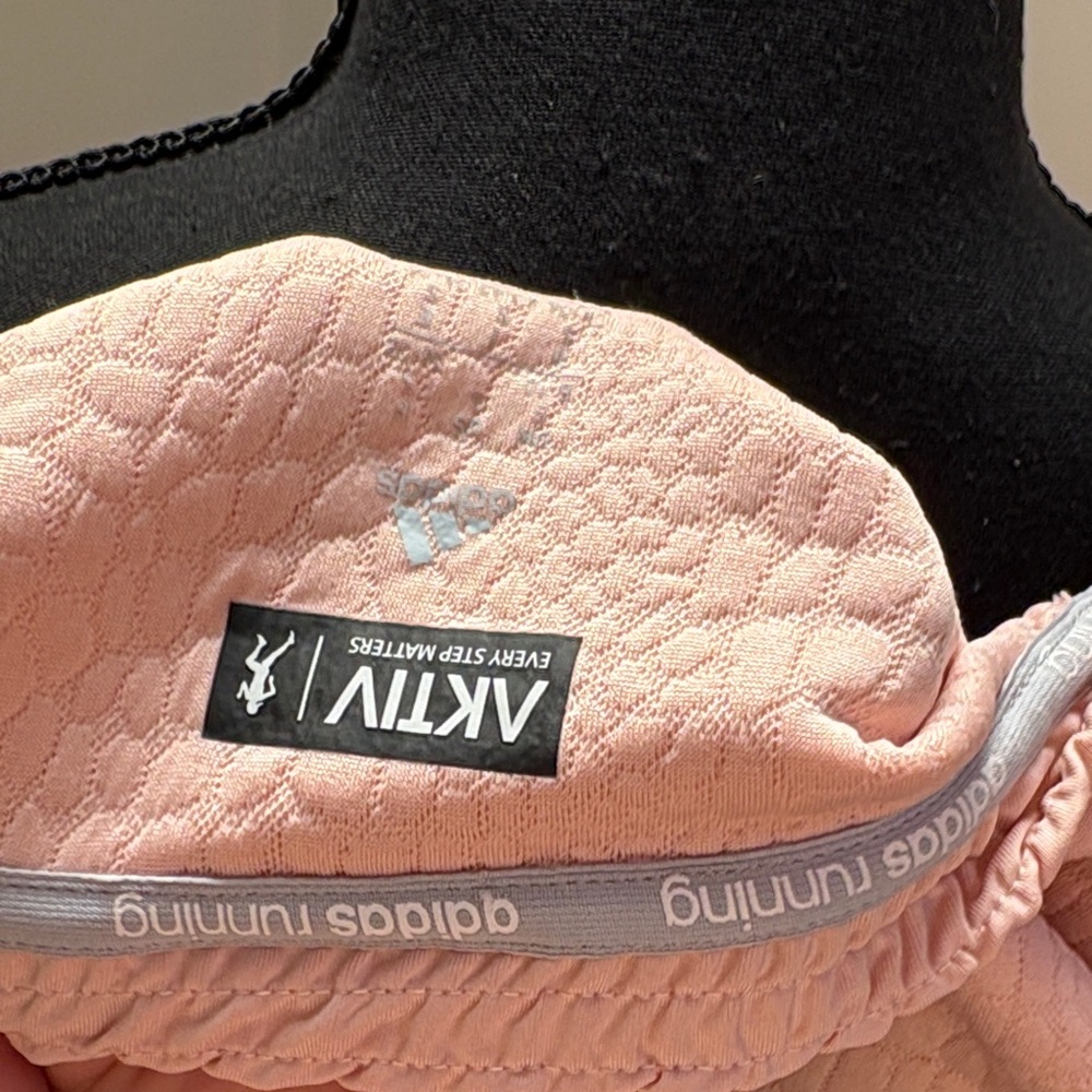 Adidas Aktiv Light Pink Cropped Sweatshirt - Picture 8 of 10